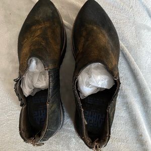 AreaForte GS6420 BROWN Ankle Shoe